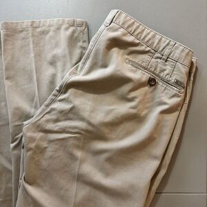 Meyers New York Khaki Modern Comfort Flat Front Pants Men's Size 40x30